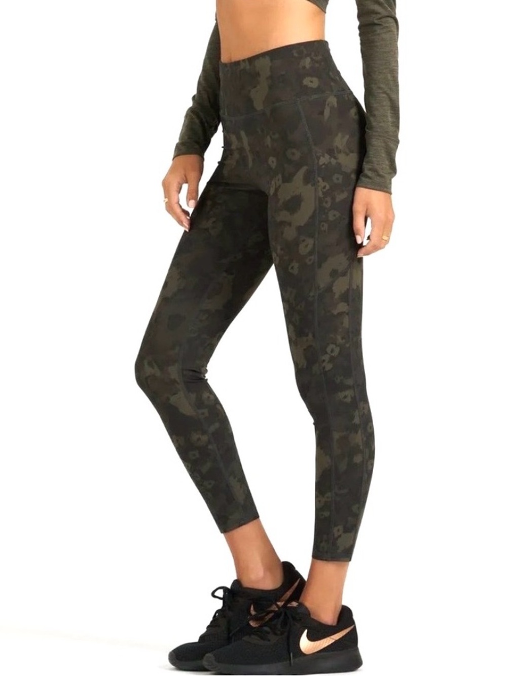 VUORI High-Waist Camo Active Leggings Size XS